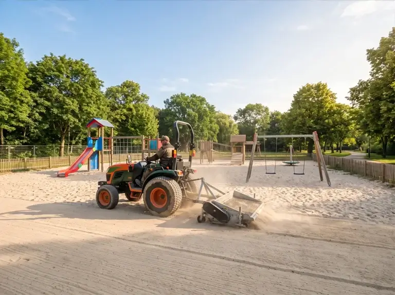 Top Green Sandflächenreinigung